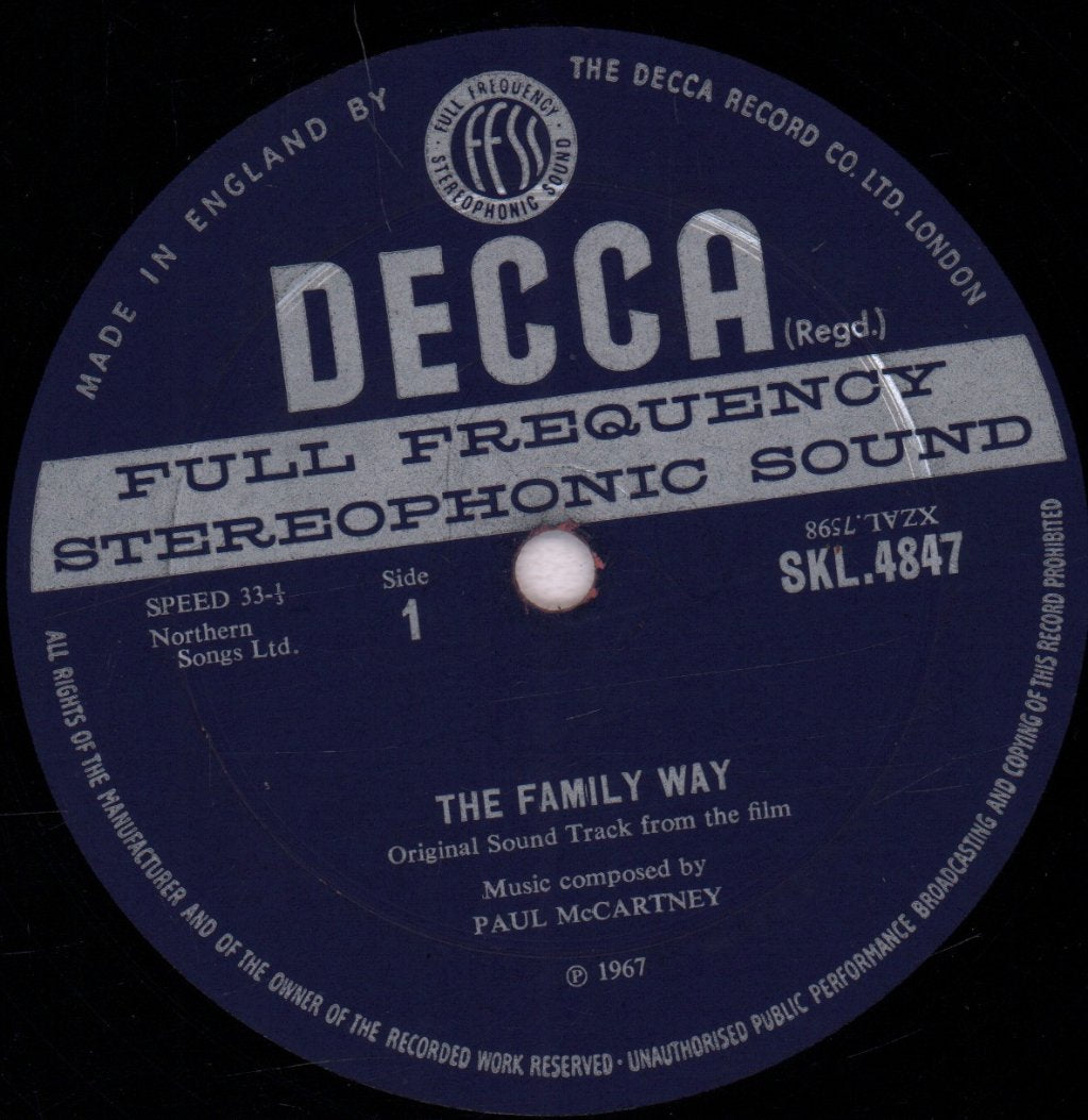 Paul McCartney - Family Way - Lp