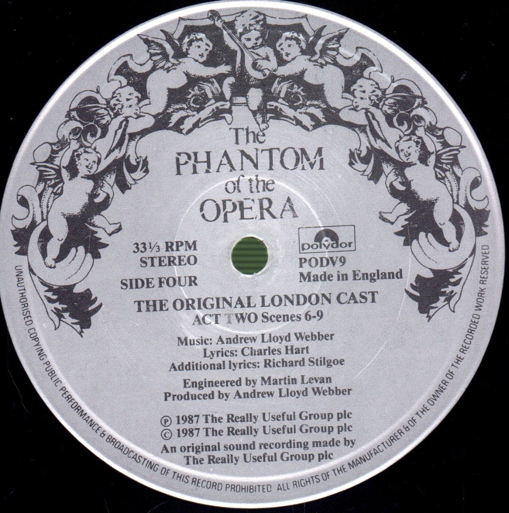 Various Artists - Phantom Of The Opera (Original London Cast) - Double Lp