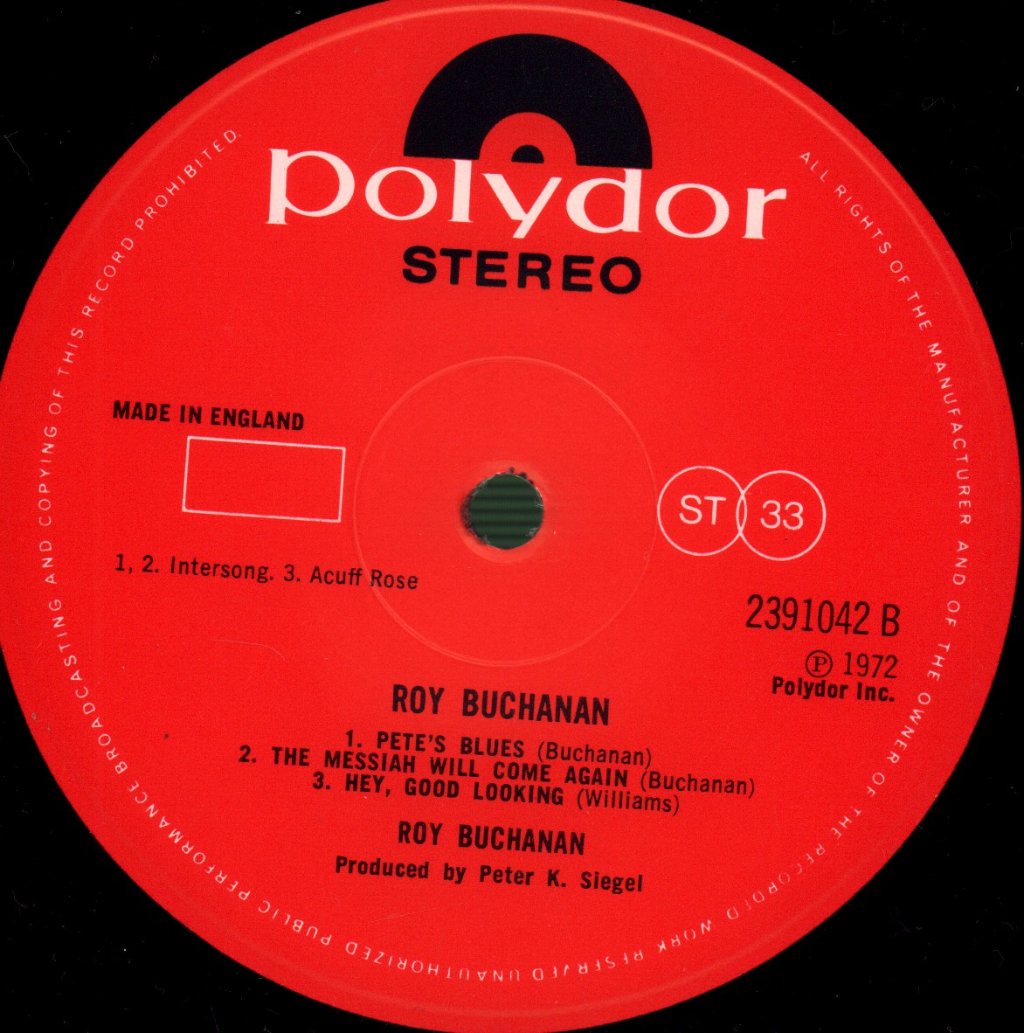 Roy Buchanan - Roy Buchanan - Lp