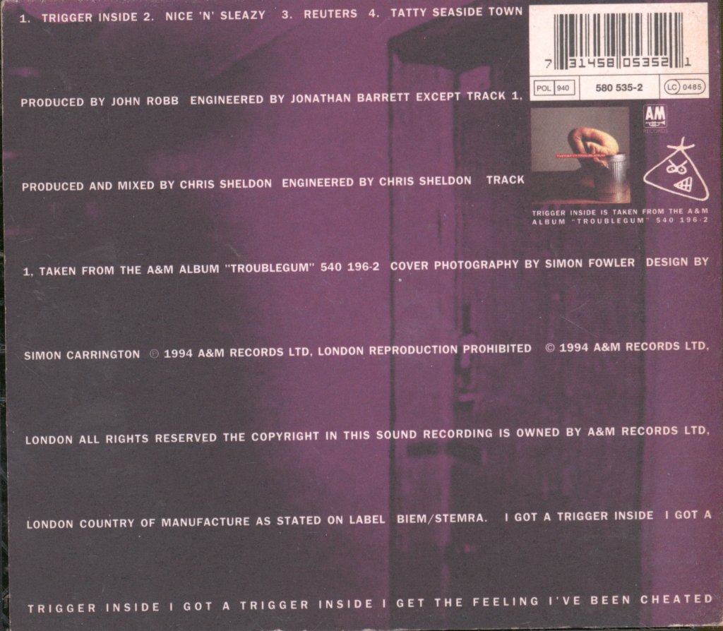 Therapy? - Trigger Inside - Cd