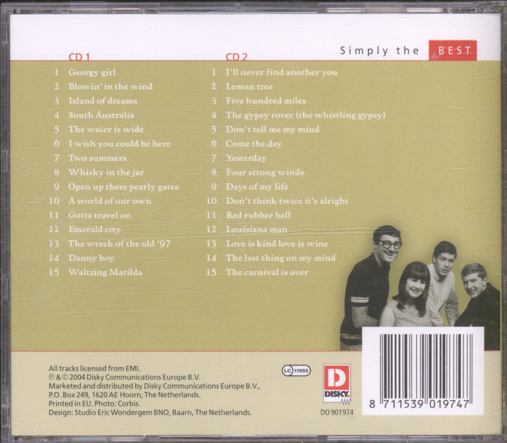 Seekers - Simply The Best - Double Cd