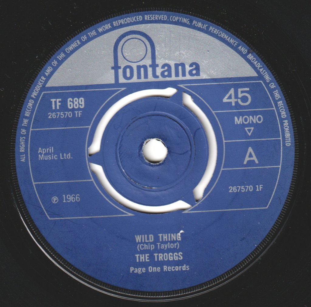 Troggs - Wild Thing - 7 Inch