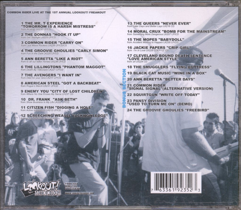 Various Artists - Lookout! Freakout - Cd