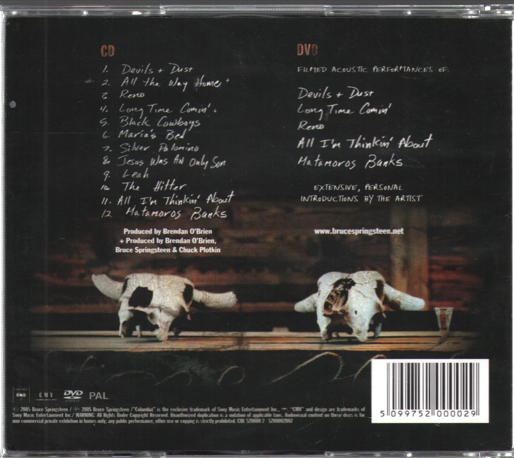 Bruce Springsteen - Devils And Dust - Cd/Dvd