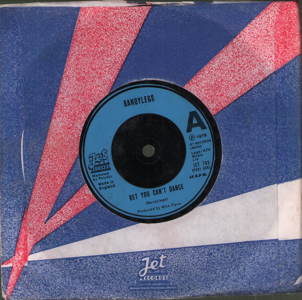 Bandylegs - Bet You Can't Dance - 7 Inch
