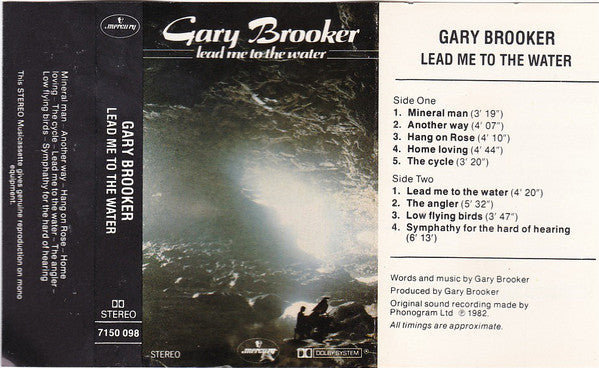 Gary Brooker - Lead Me To The Water - Cassette