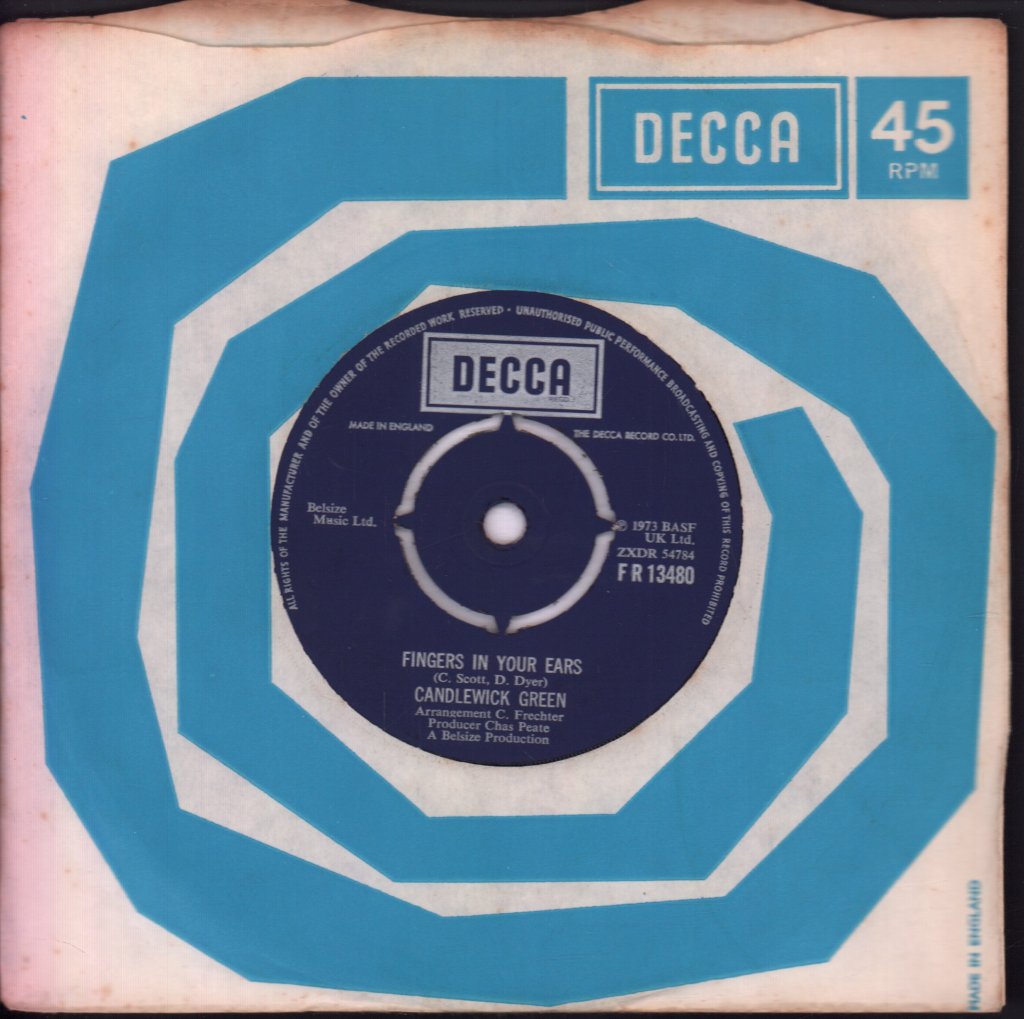 Candlewick Green - Who Do You Think You Are - 7 Inch