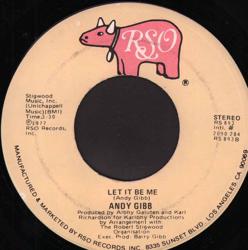 Andy Gibb - Shadow Dancing - 7 Inch
