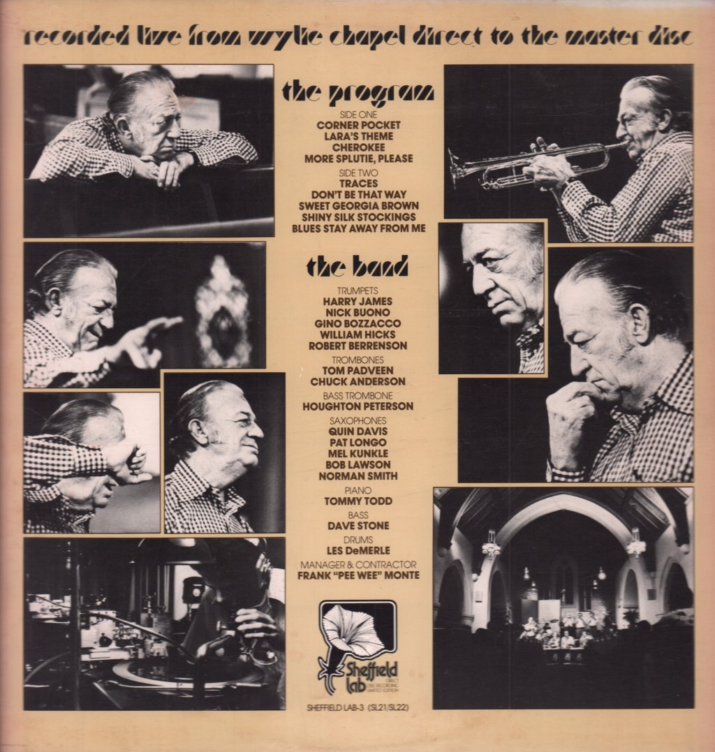Harry James And His Big Band - King James Version - Lp