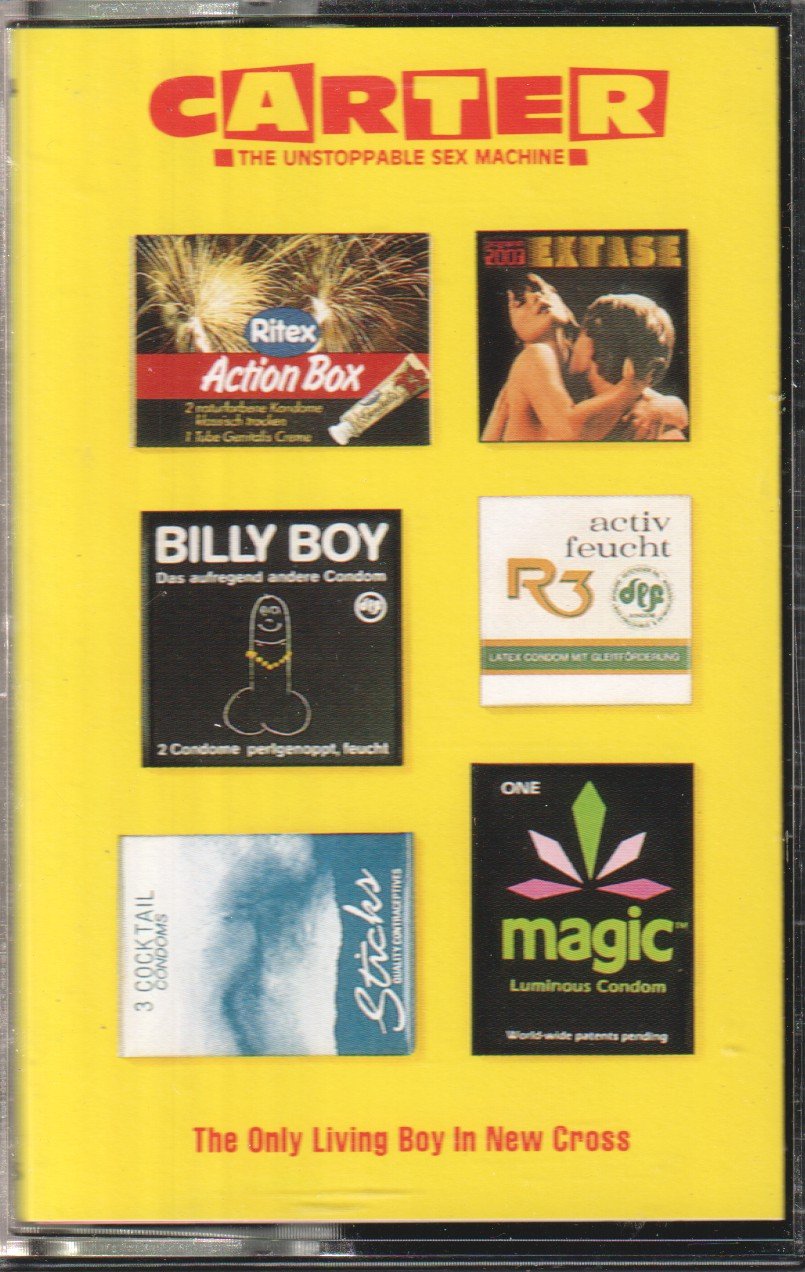 Carter The Unstoppable Sex Machine - Only Living Boy In New Cross - Cassette