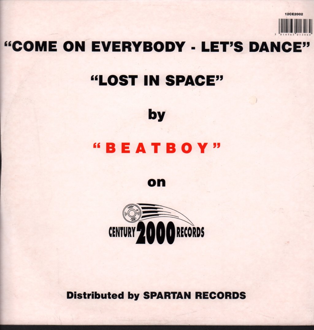 beatboy - Come On Everybody Let's Dance - 12 Inch