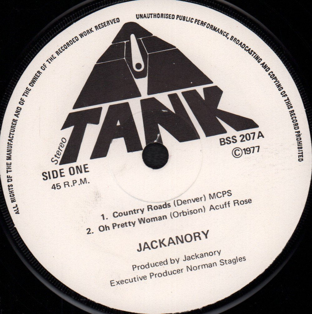 Jackanory - Country Roads - 7 Inch
