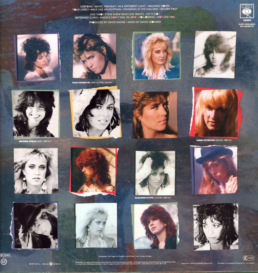 Bangles - Different Light - Lp