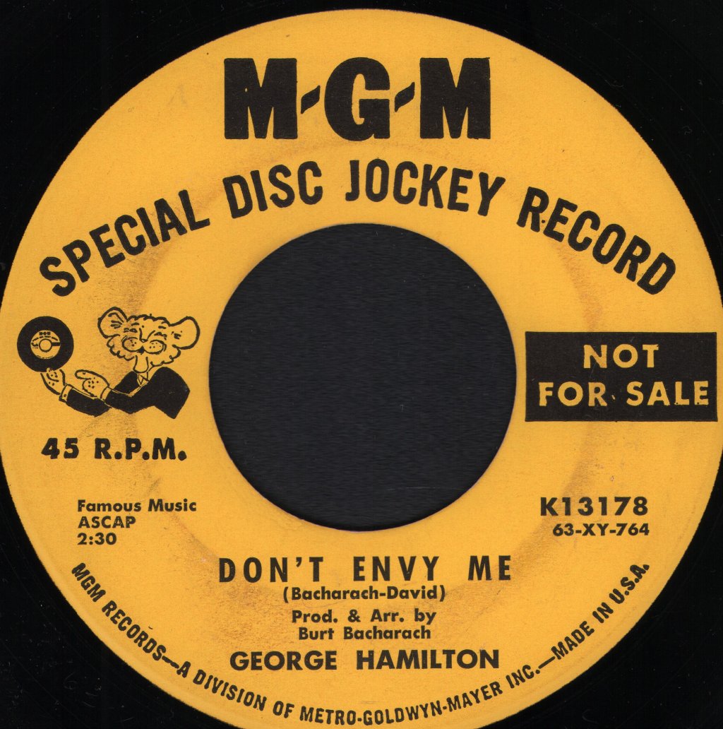 George Hamilton - Little Betty Falling Star - 7 Inch