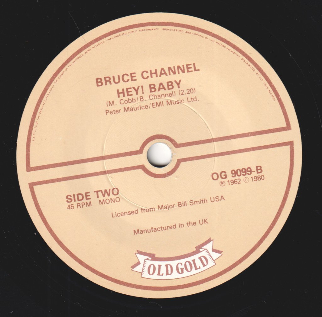 paul & Paula / Bruce Channel - Hey! Paula / Hey! Baby - 7 Inch