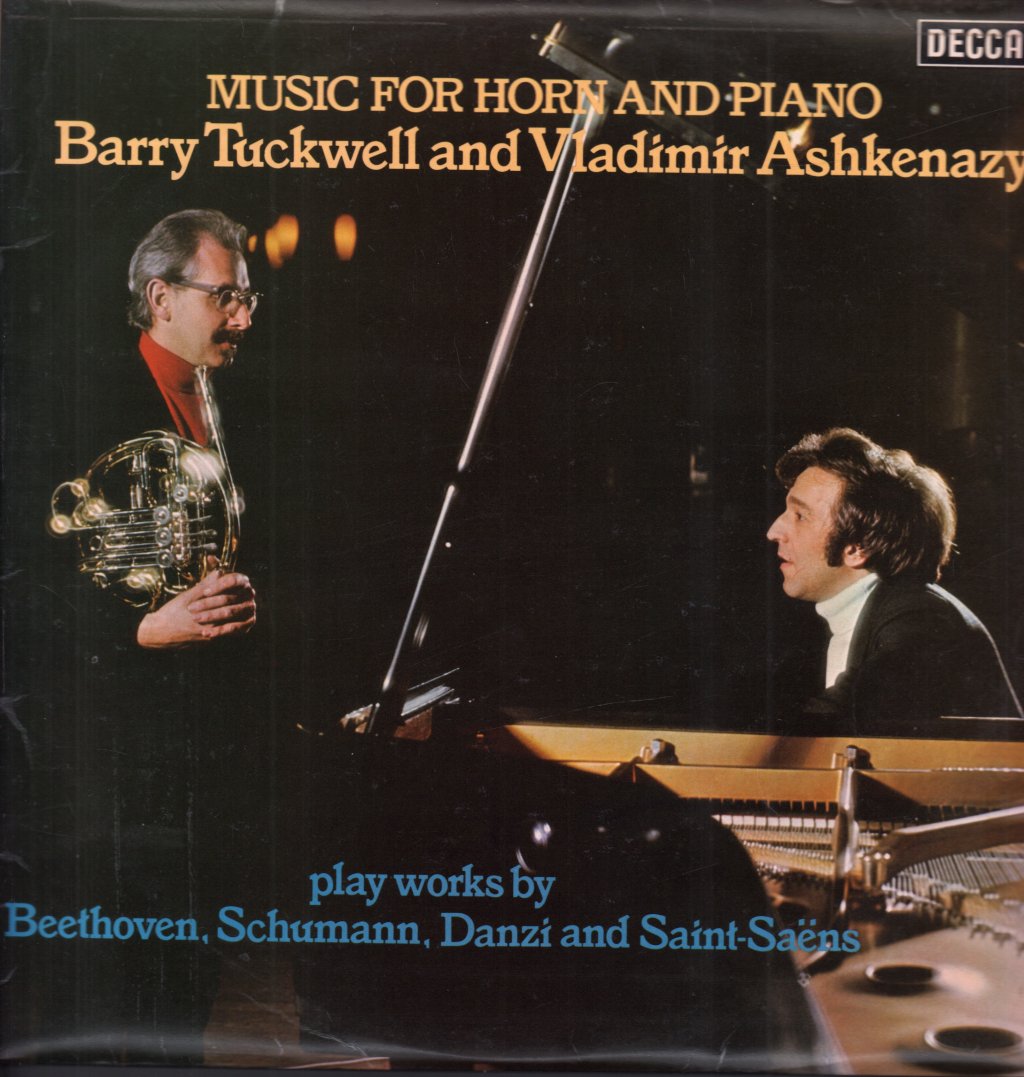 Barry Tuckwell And Vladimir Ashkenazy - Music For Horn And Piano - Lp