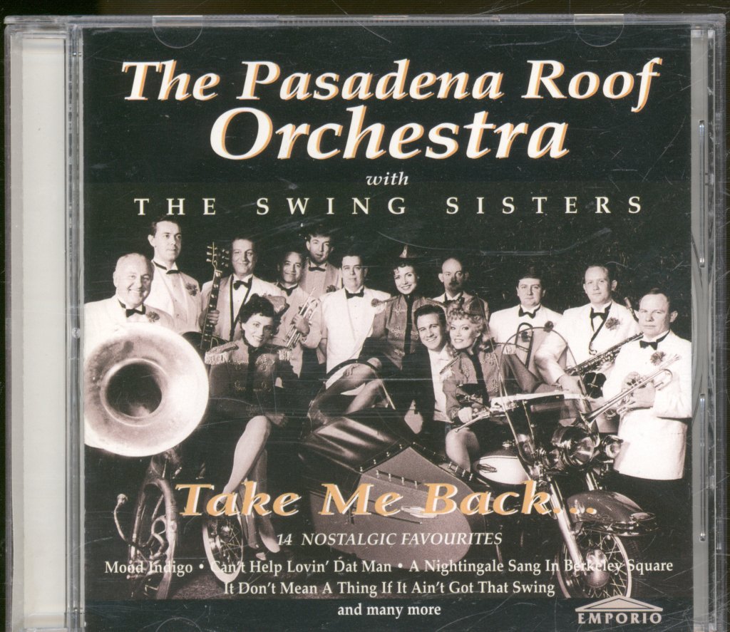 Pasadena Roof Orchestra With The Swing Sisters - Take Me Back - Cd