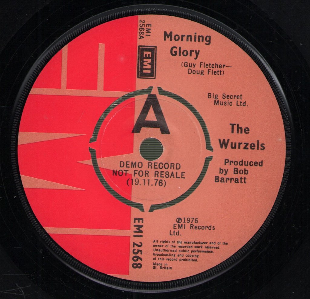 Wurzels - Morning Glory - 7 Inch