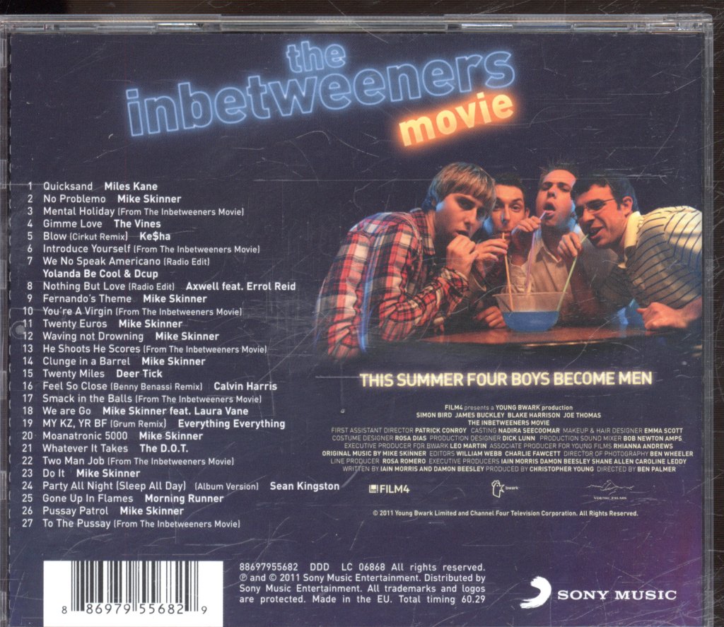Various Artists - Inbetweeners Movie Soundtrack - Cd