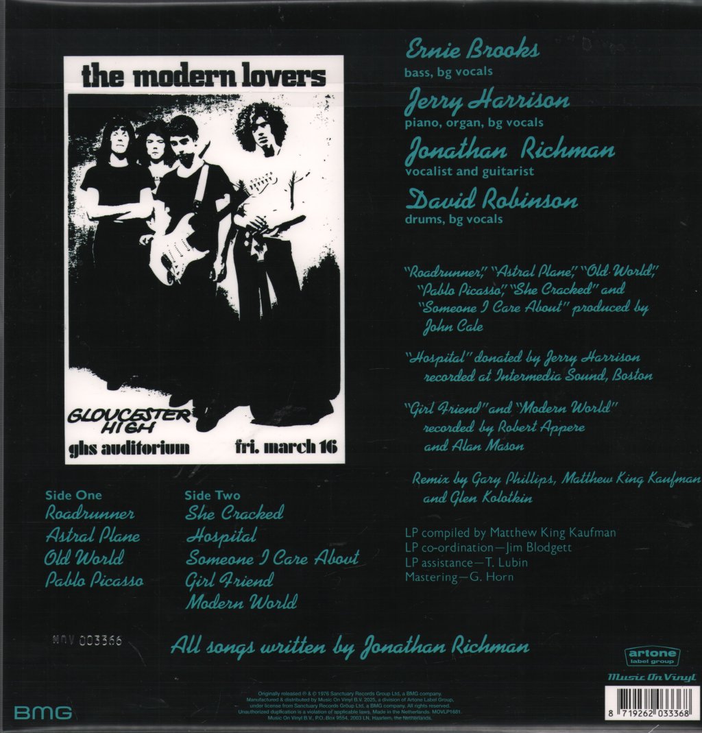 Modern Lovers - Modern Lovers - Lp