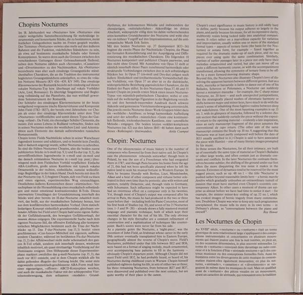 Daniel Barenboim - chopin Nocturnes Complete Recording - Double Lp