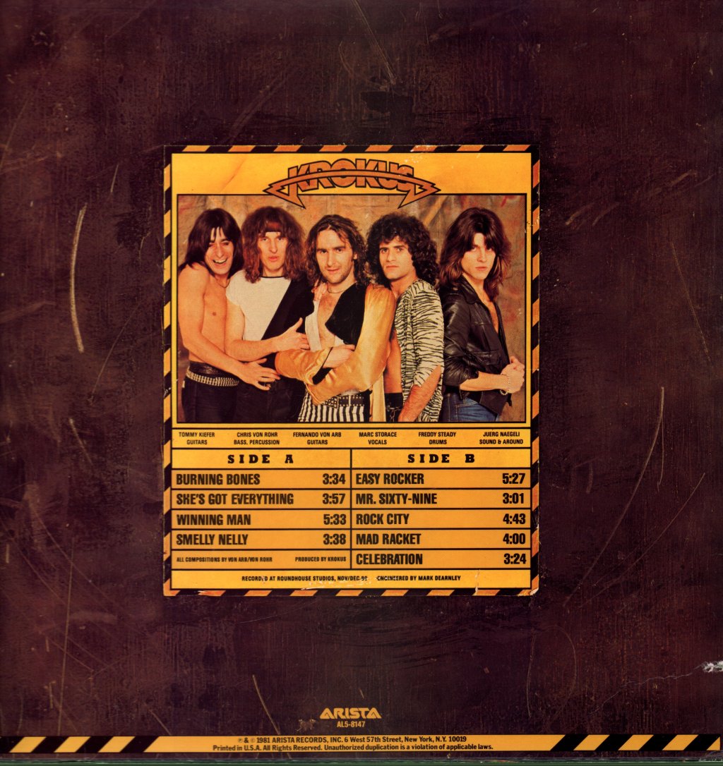 Krokus - Hardware - Lp