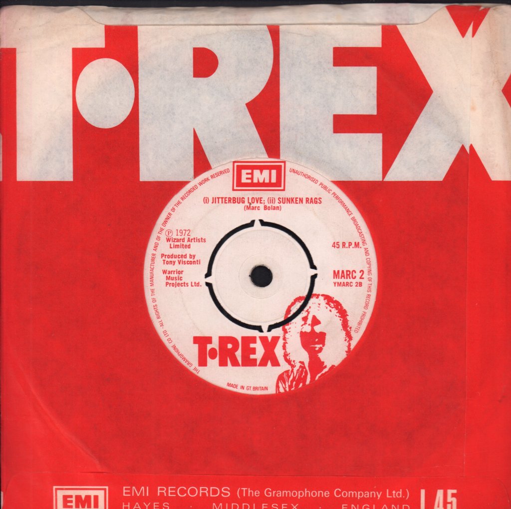 T Rex - Children Of The Revolution - 7 Inch