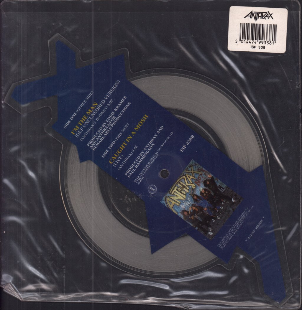 Anthrax (Metal Group) - I'm The Man - 7 Inch