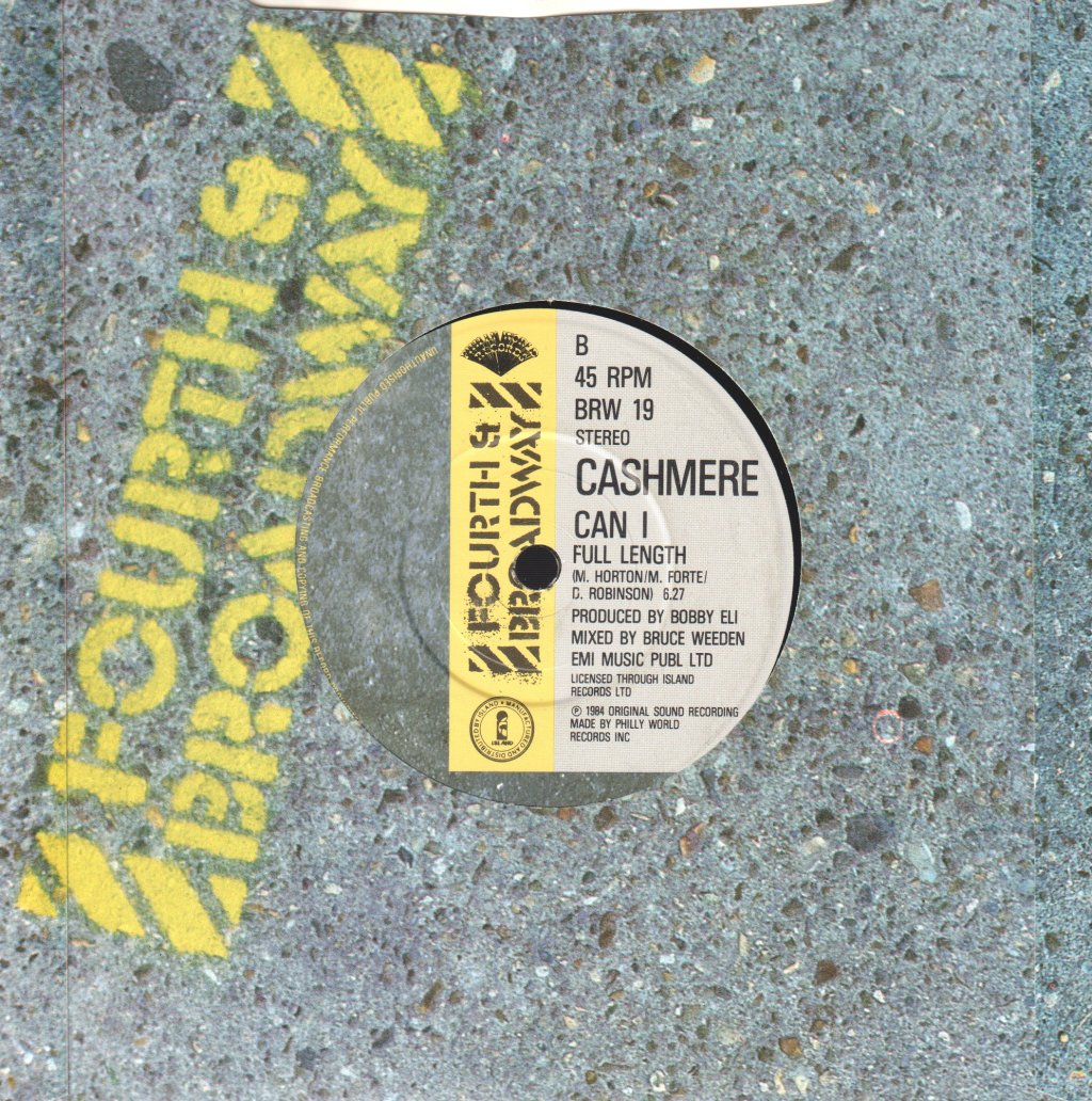 Cashmere - Can I - 7 Inch
