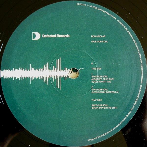 Bob Sinclar - Save Our Soul - Double 12 Inch