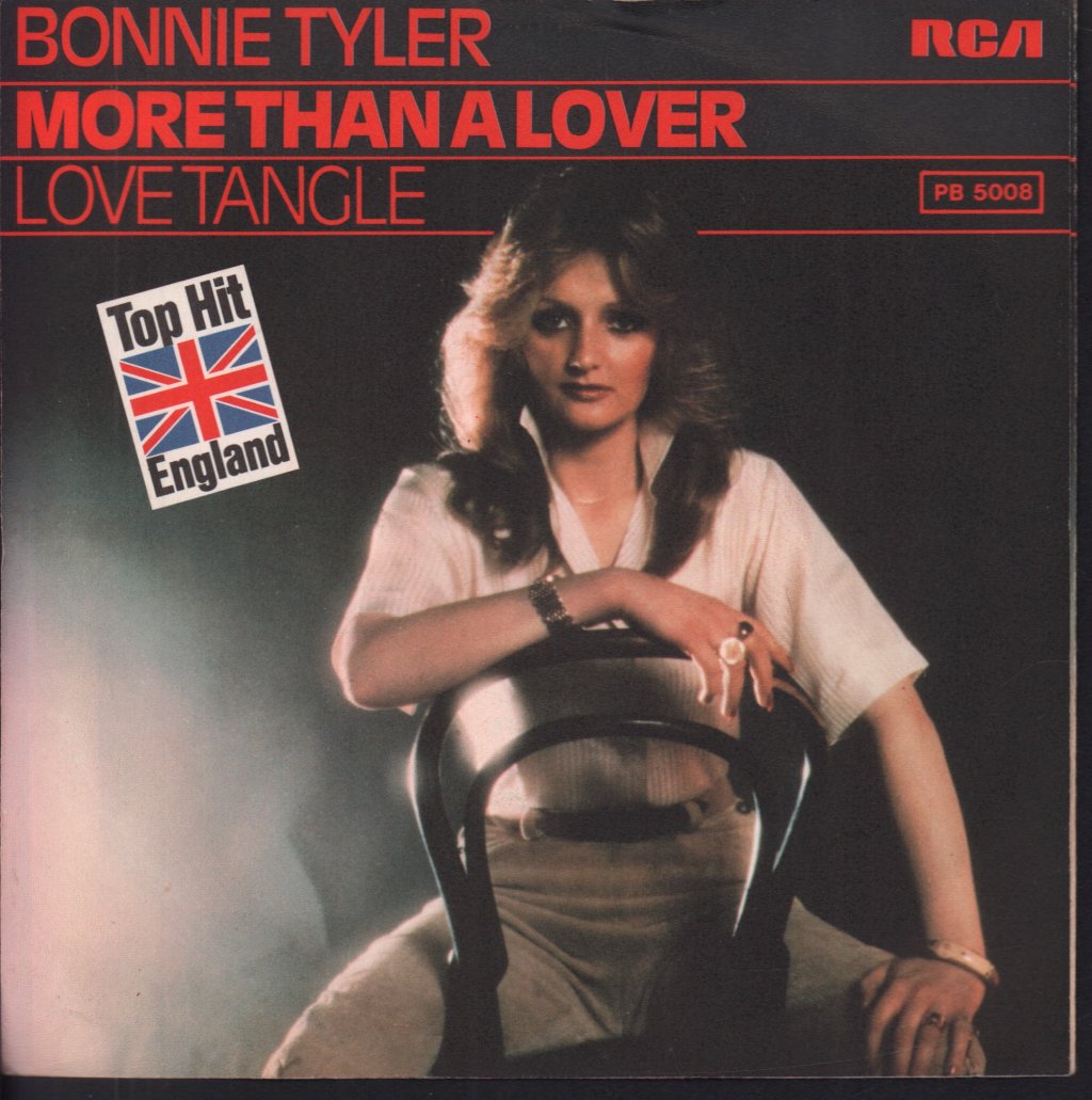 Bonnie Tyler - More Than A Lover - 7 Inch