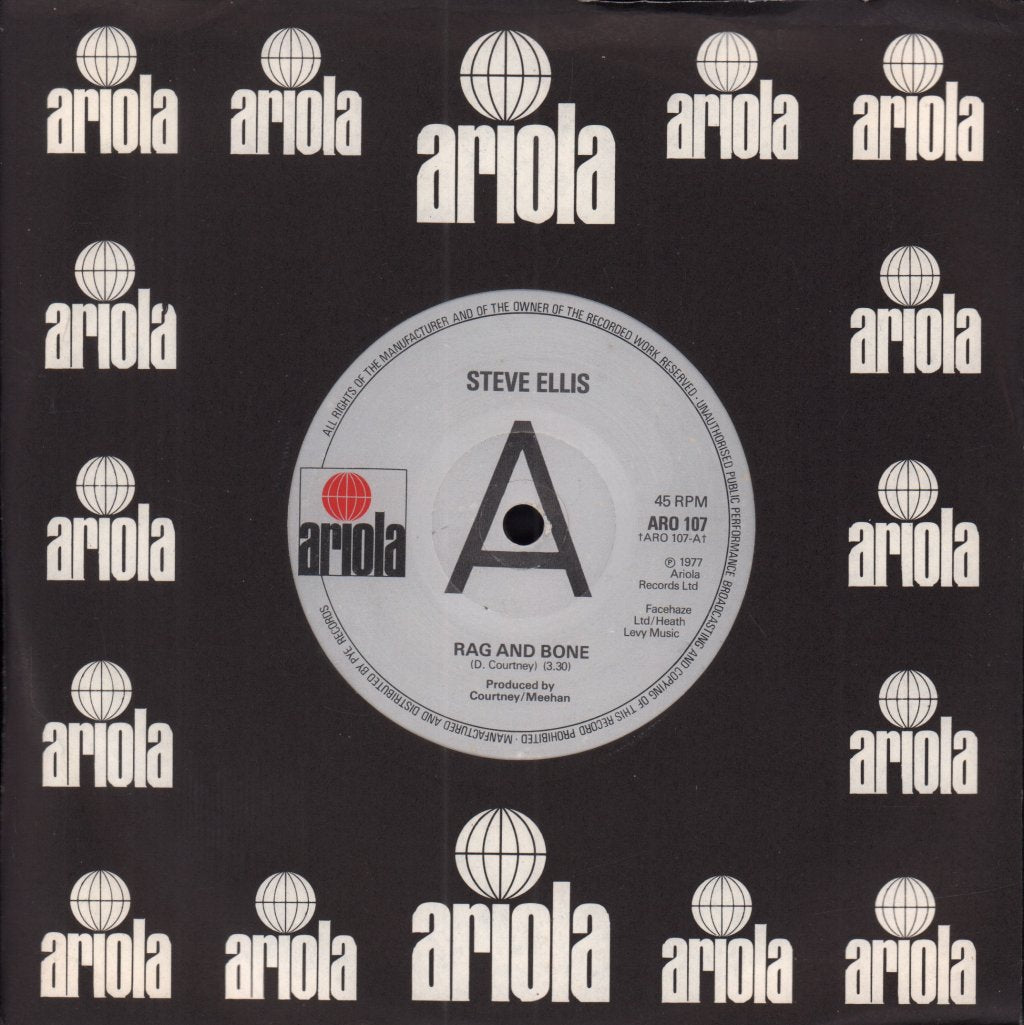 Steve Ellis - Rag And Bone - 7 Inch