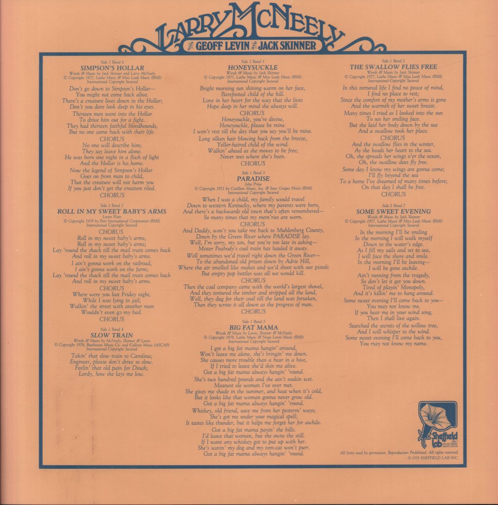Larry Mcneely - Confederation - Lp