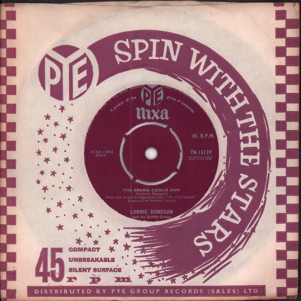 Lonnie Donegan - Nobody Loves Like An Irishman - 7 Inch
