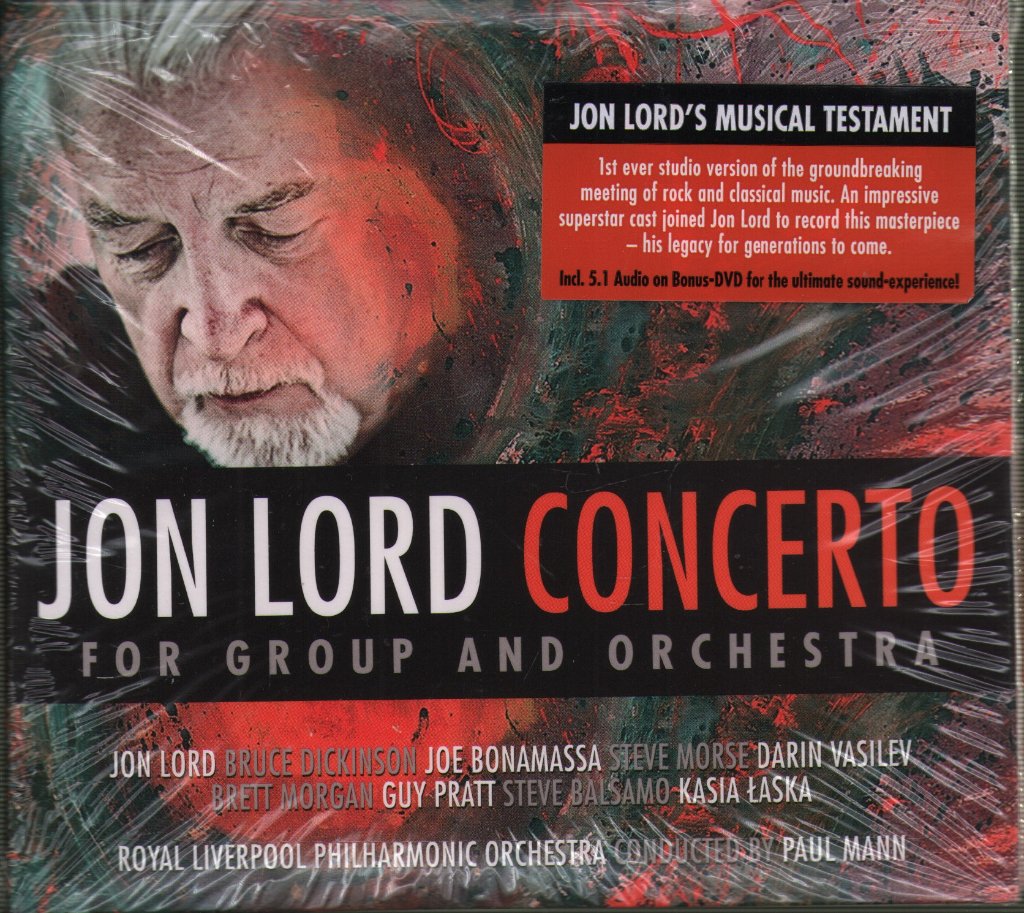 Royal Liverpool Philharmonic Orchestra - Concerto For Group And Orchestra - Cd/Dvd