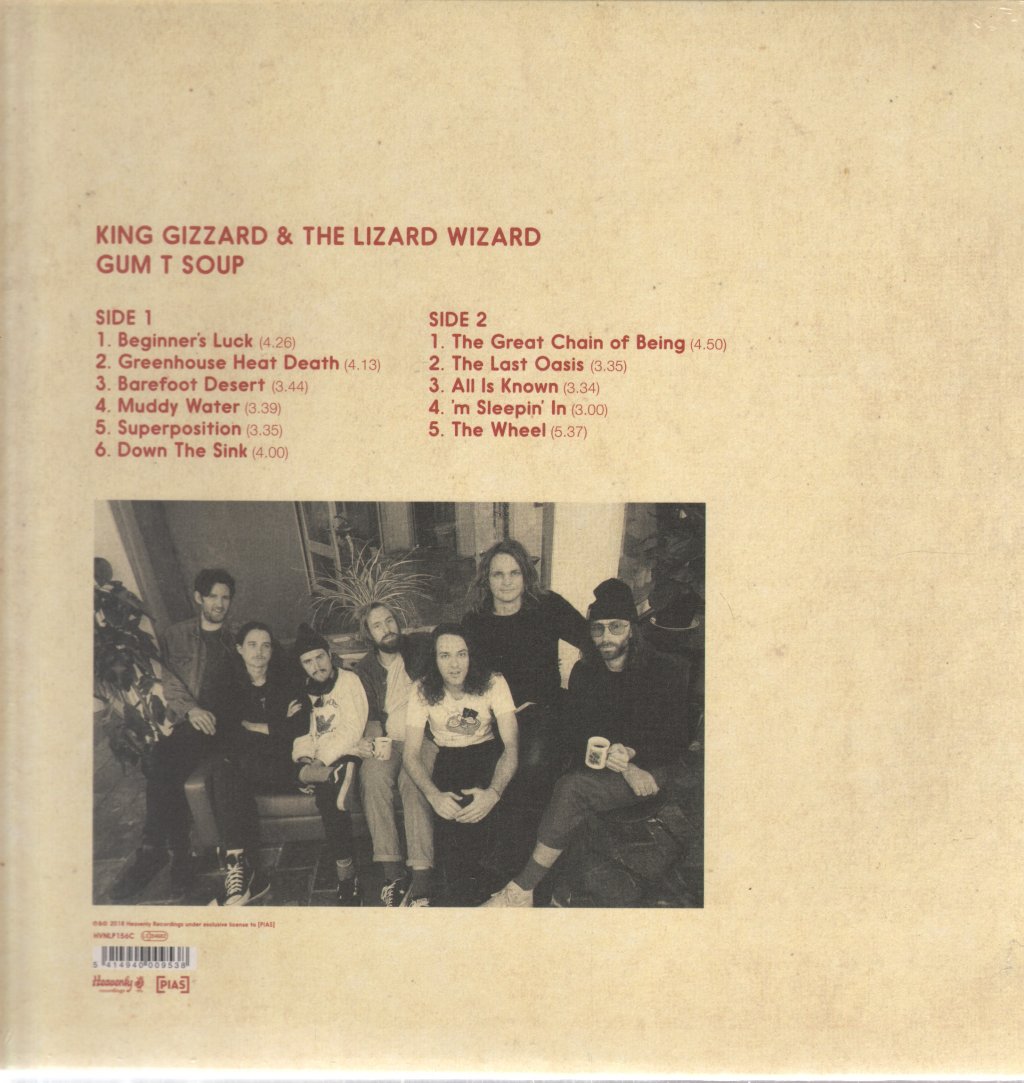 King Gizzard And The Lizard Wizard - Gumboot Soup - Lp
