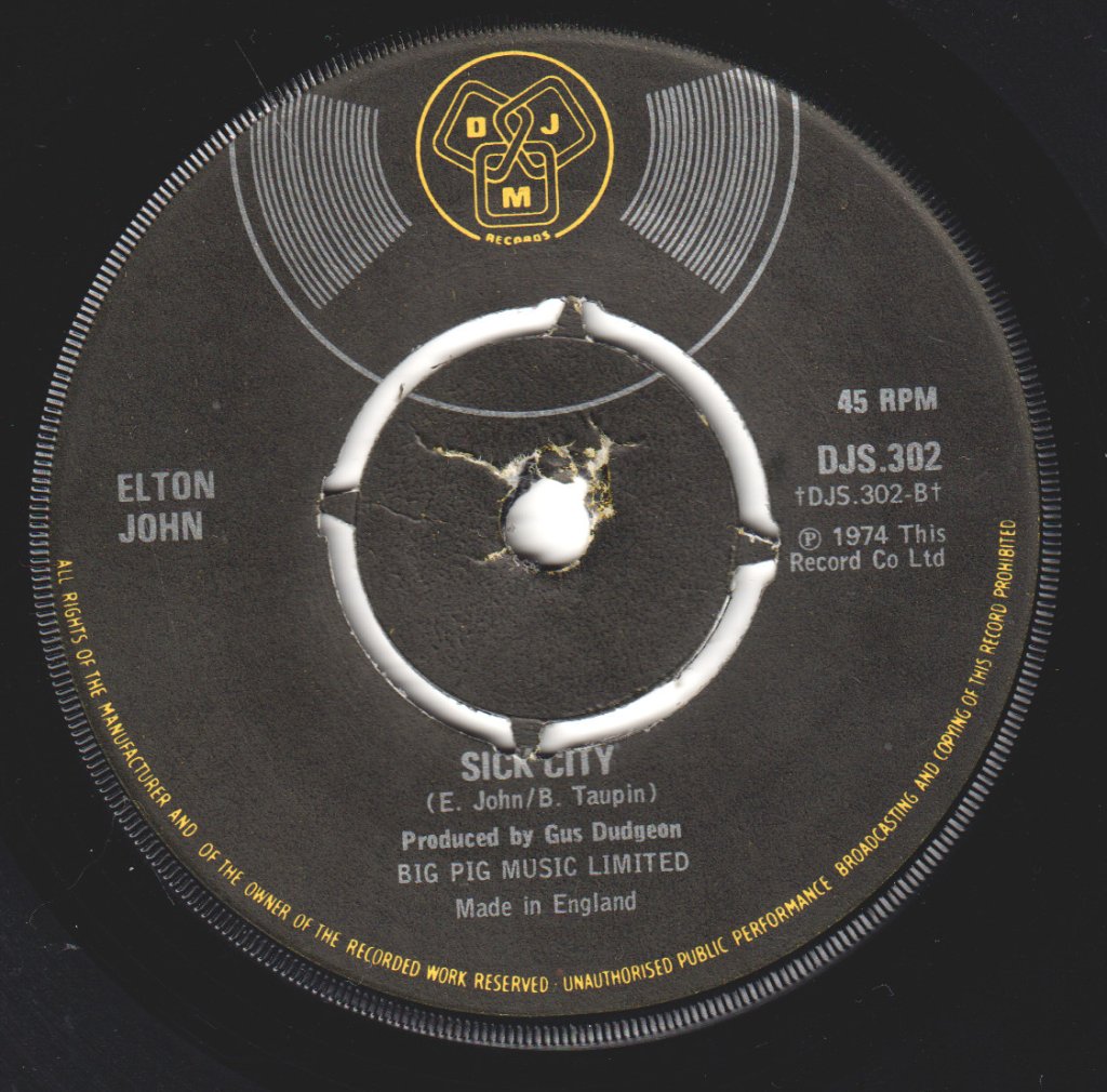 Elton John - Don't Let The Sun Go Down On Me - 7 Inch