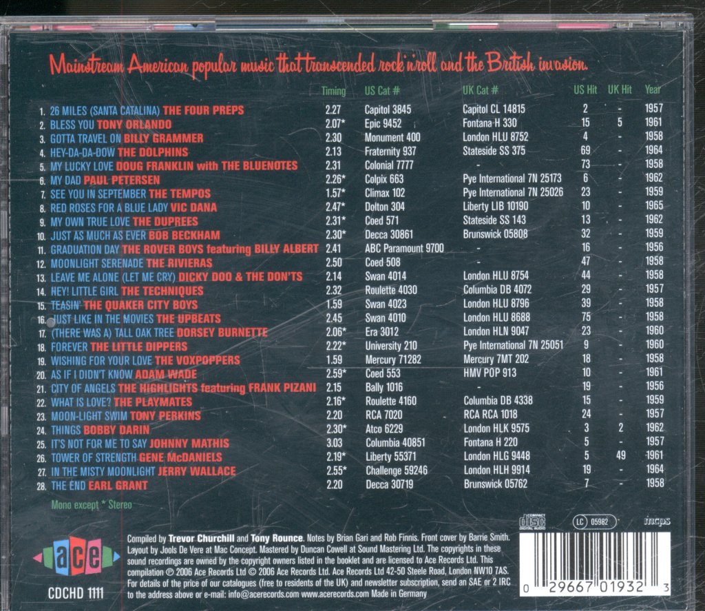 Various Artists - Golden Age Of American Popular Music - Cd