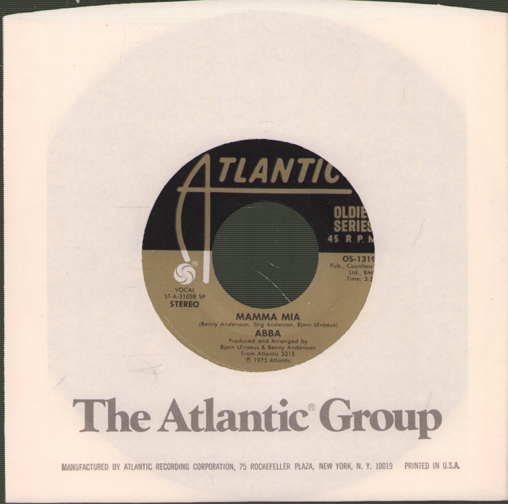 ABBA - Mamma Mia - 7 Inch