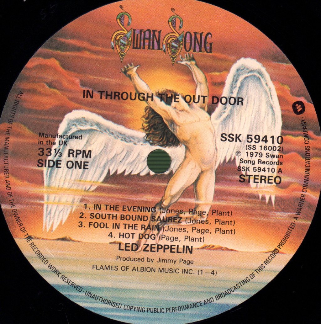 Led Zeppelin - In Through The Out Door - Lp