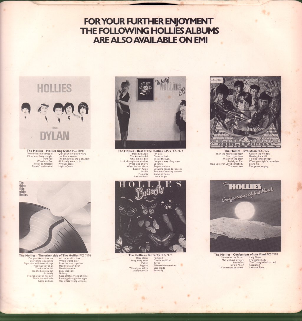 Hollies - 20 Golden Greats - Lp