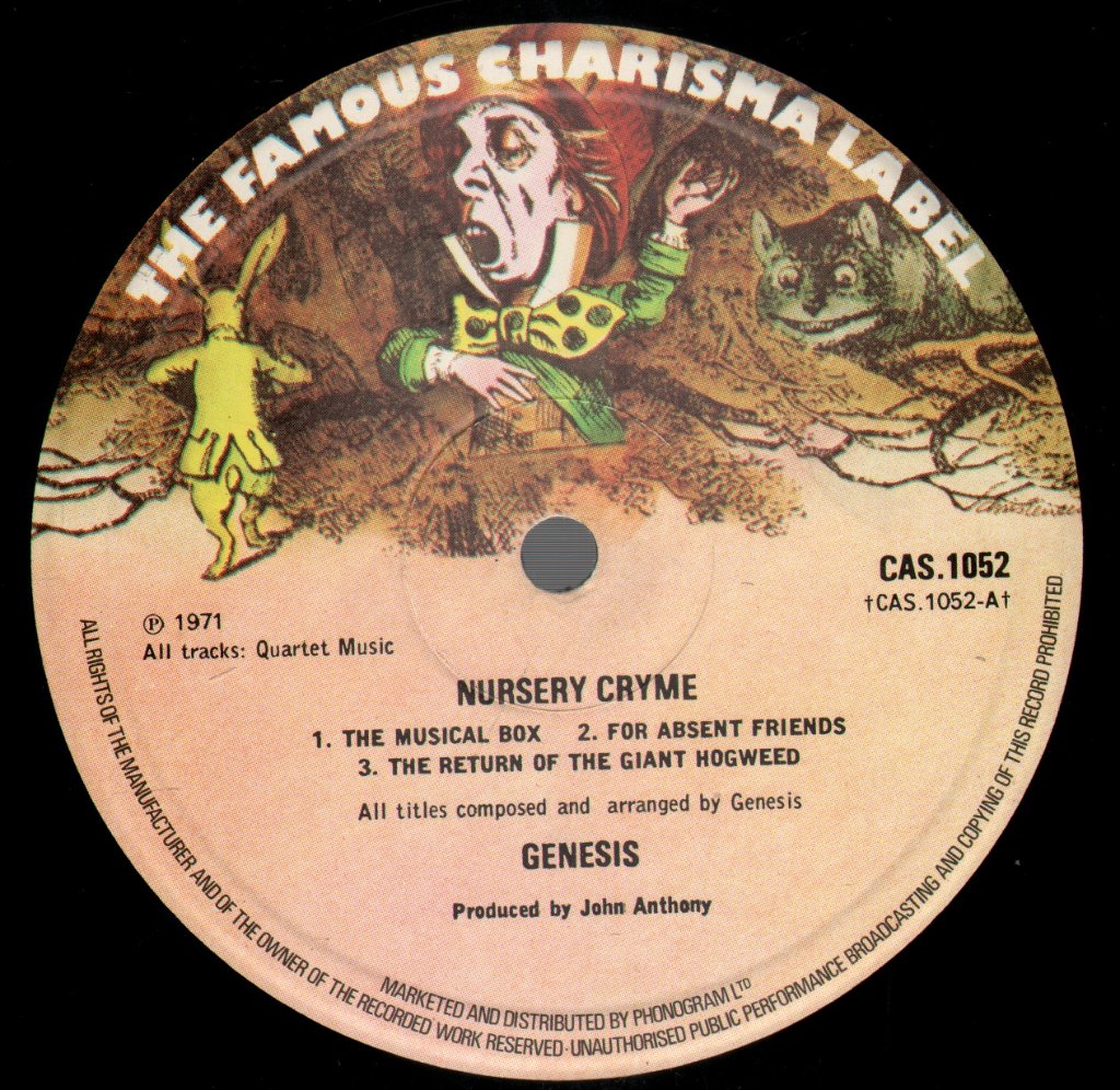 Genesis - Nursery Cryme - Lp