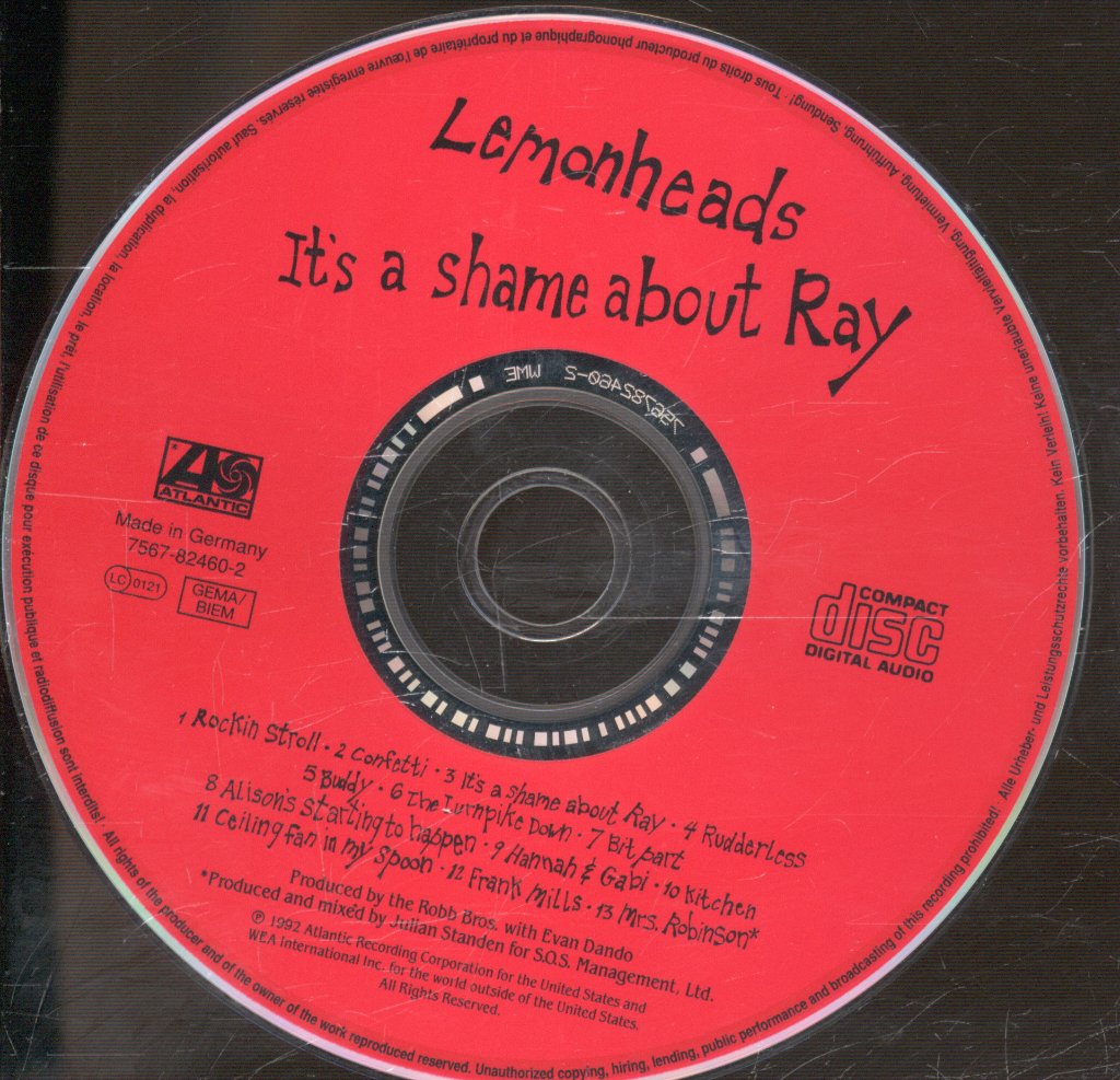 Lemonheads - It's A Shame About Ray - Cd