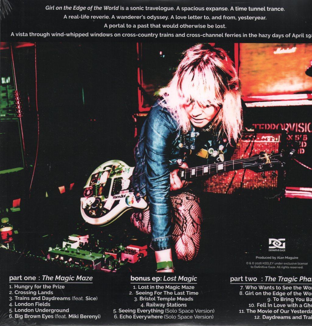 Keeley - Girl on the Edge of the World - Double Lp