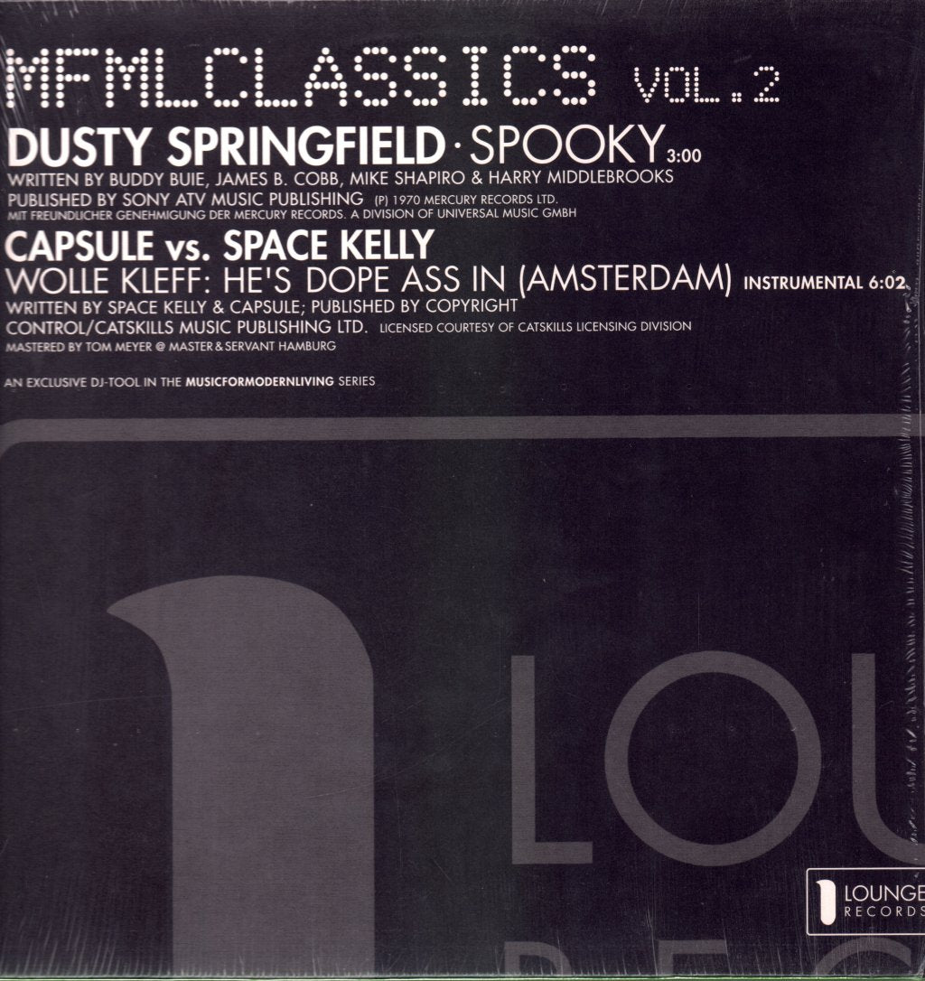 Dusty Springfield / Capsule vs Space Kelly - Spooky / Wolle Kleff - 12 Inch