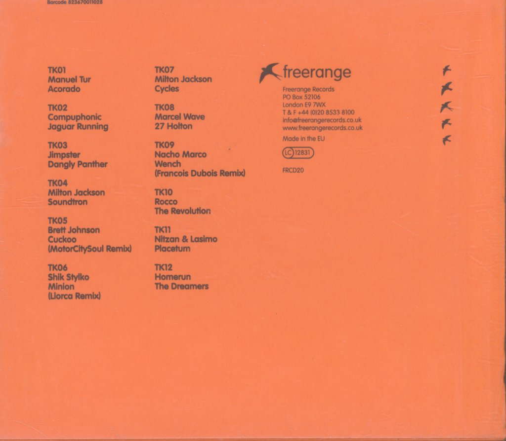 Various Artists - Freerange Records Colour Series: Orange 05 - Cd