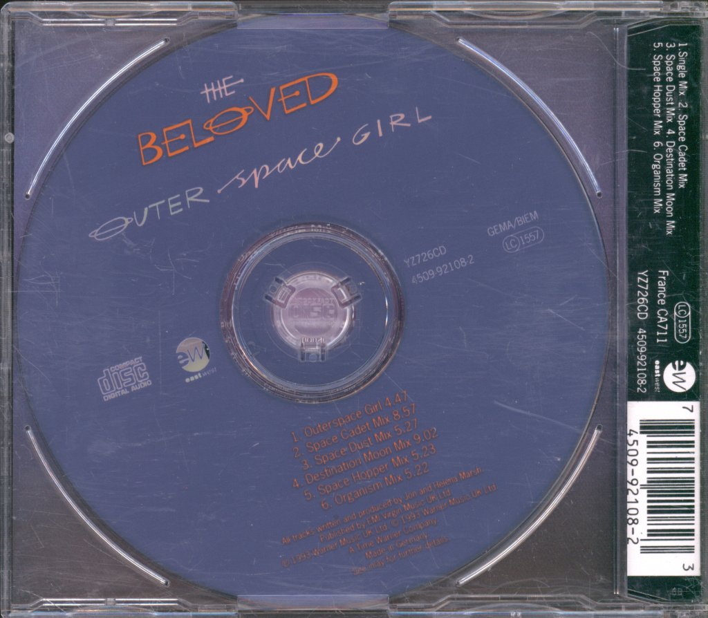 Beloved - Outer Space Girl - Cd