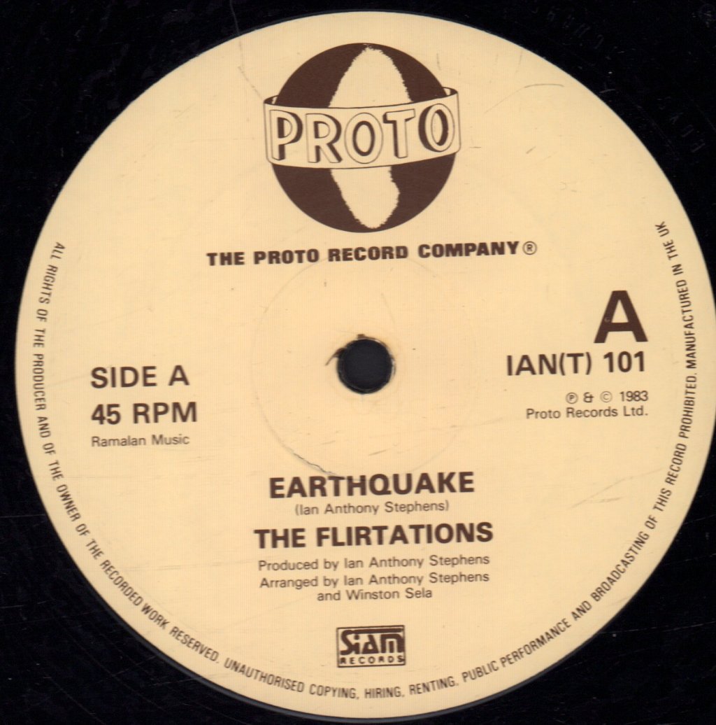 Flirtations - Earthquake - 12 Inch