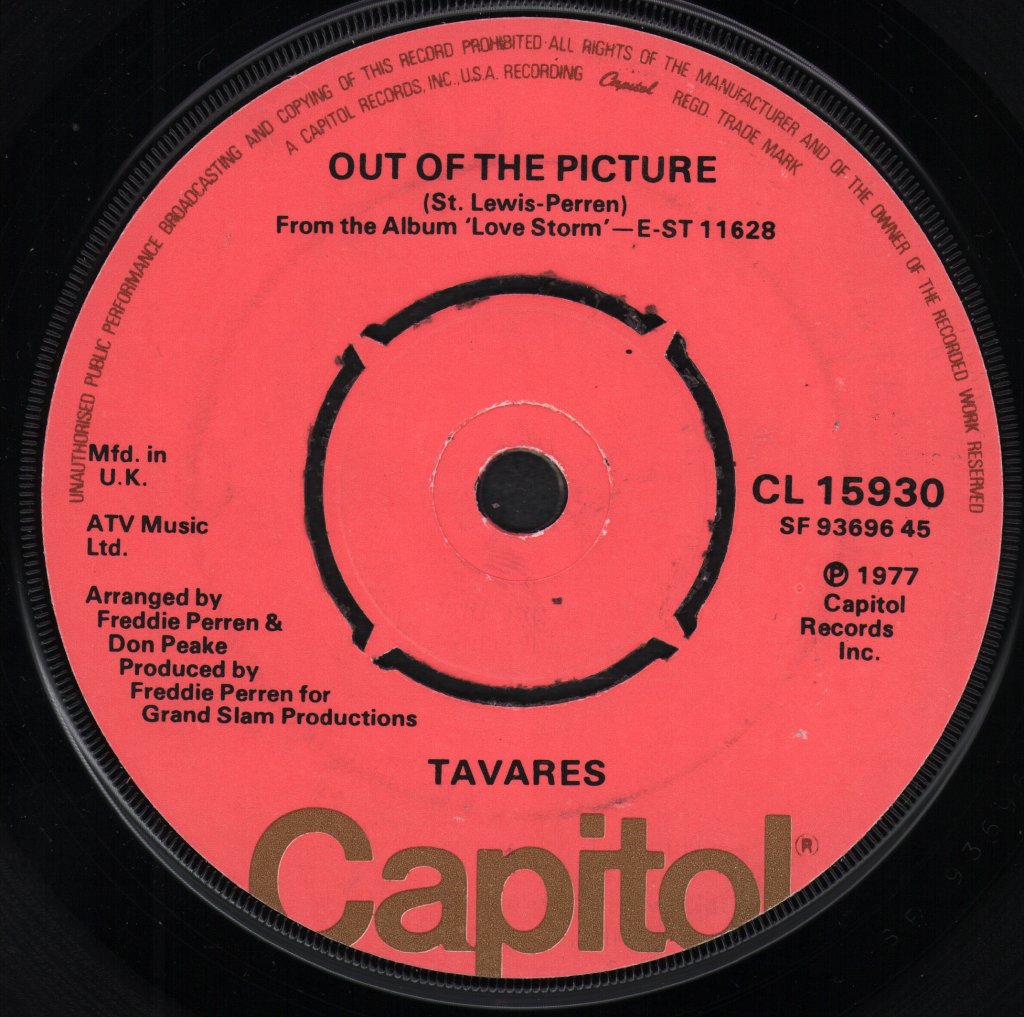 Tavares - One Step Away - 7 Inch