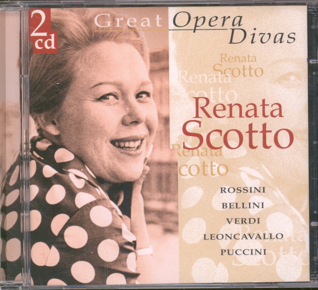 Renata Scotto - Great Opera Divas - Cd
